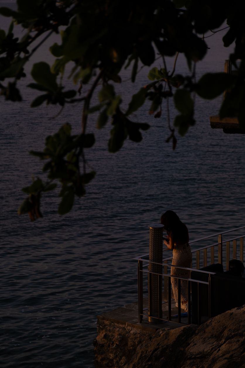 Brooding at sunset.